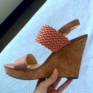 Jessica Simpson brown wedges